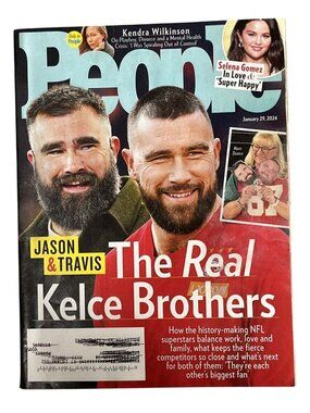 People Magazine January 29 2024 Issue Featuring The Real Kelce Brothers 13m